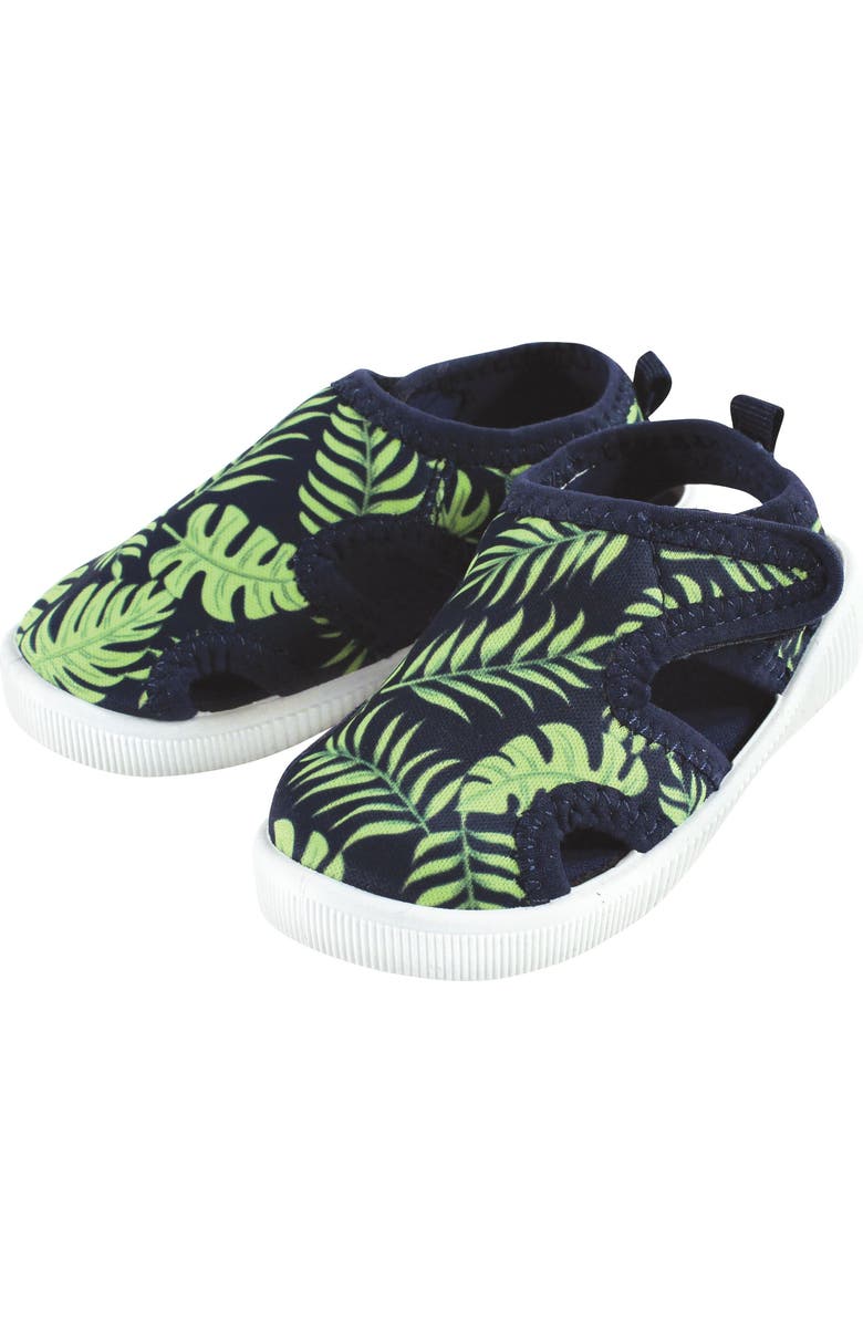Hudson Baby Hybrid Water Sandals, Main, color, Palm Leaf