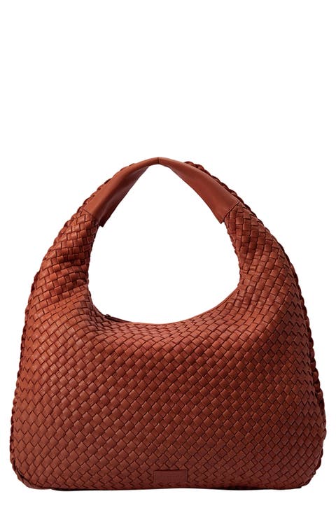 San Angelo Leather Hobo Bag