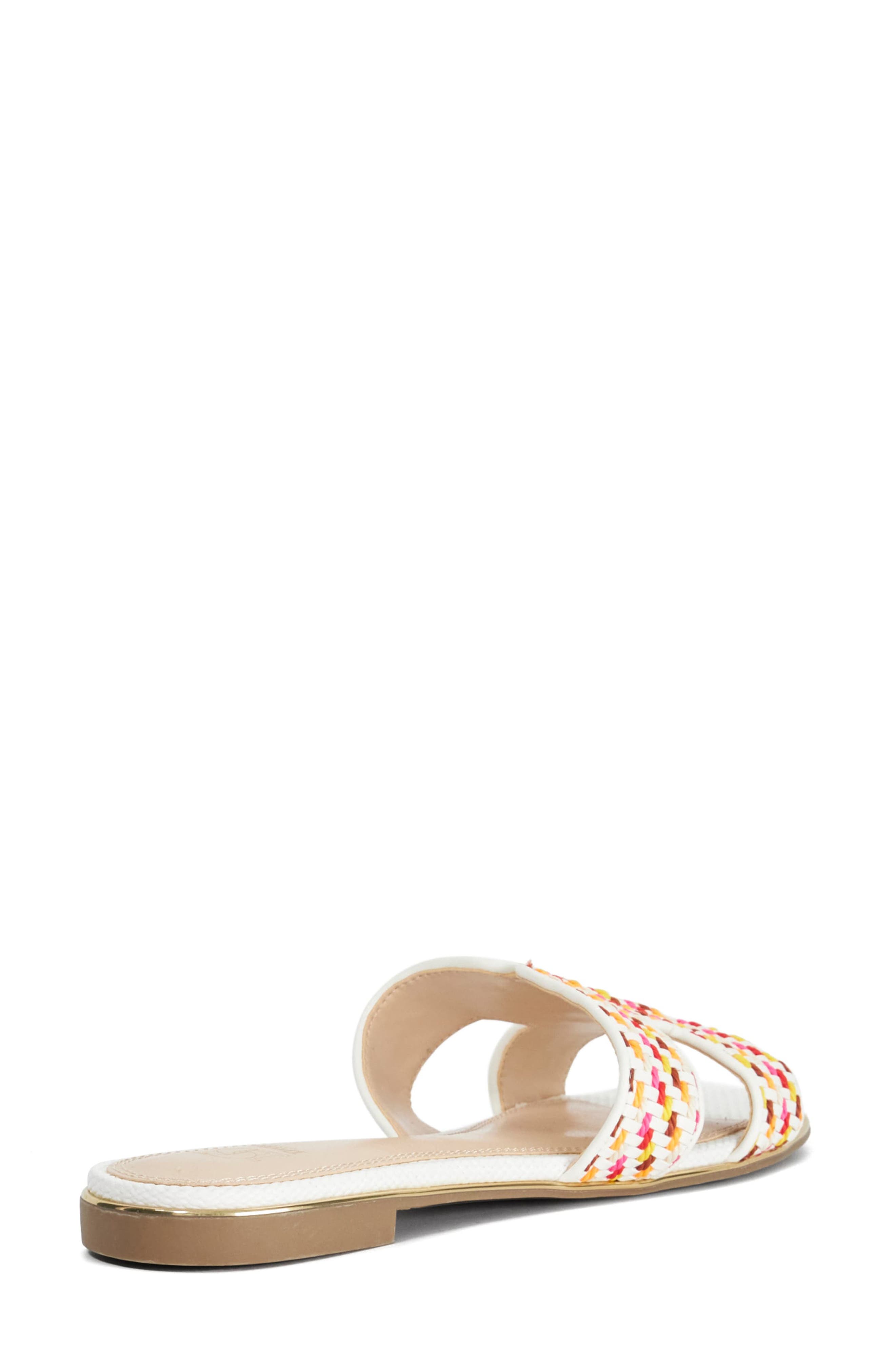 Dune London Ludlowss Raffia Slide Sandal, Alternate, color, 
