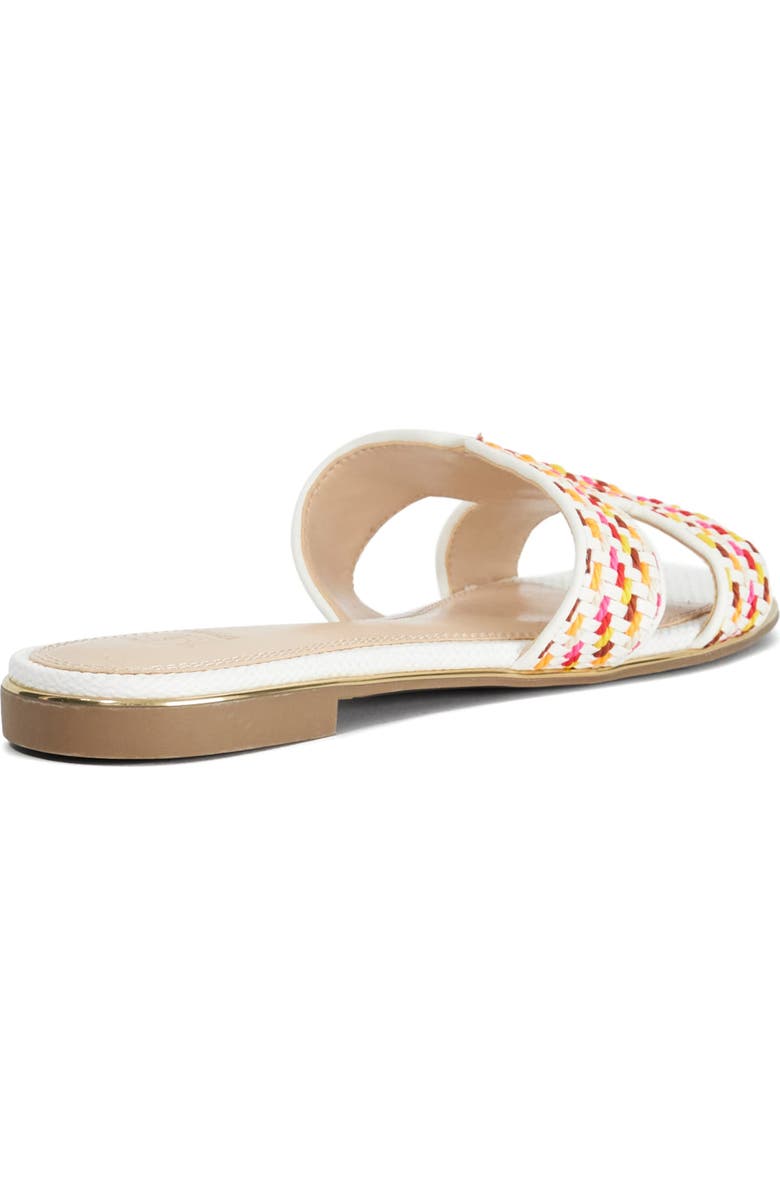 Dune London Ludlowss Raffia Slide Sandal, Alternate, color,