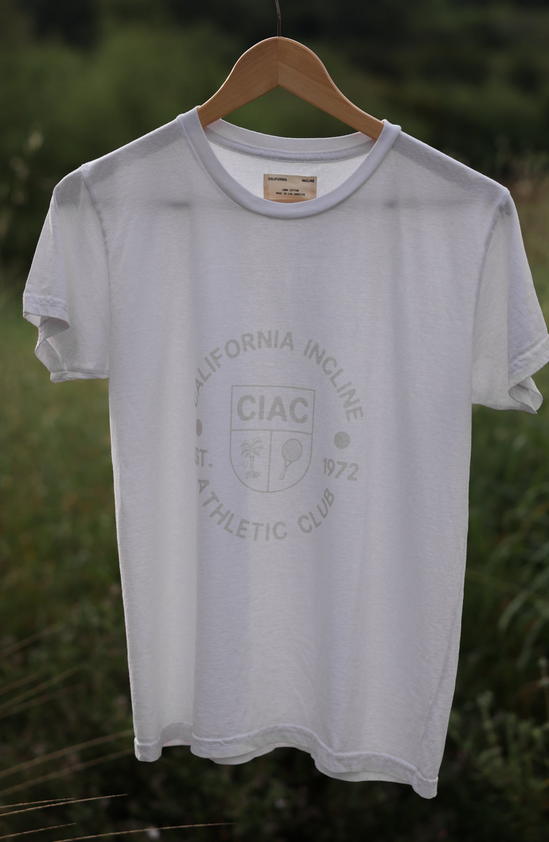CALIFORNIA INCLINE Athletic Club Tee, Alternate, color, Salt