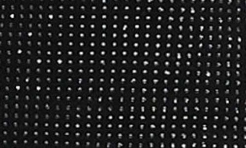 Guess Khloe Rhinestone Sweater Dress In Jet Black