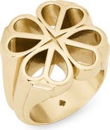 Kate Spade Spade Flower Lace Signet Ring