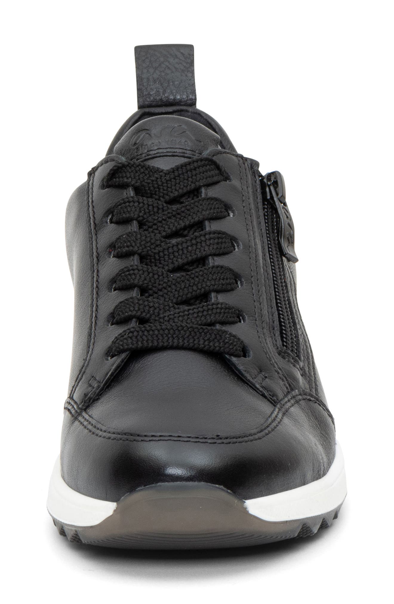 ara Victoria Gore-Tex<sup>®</sup> Waterproof Sneaker, Alternate, color, Black