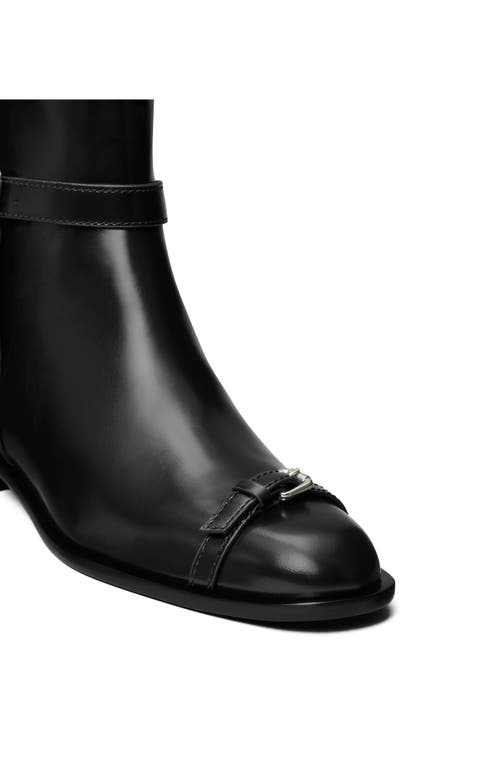Tory Burch Runway Buckle Boot In Perfect Black