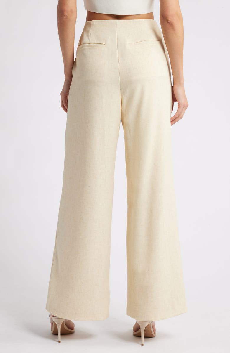 Mistress Rocks Pleat Front Wide Leg Pants, Alternate, color, 