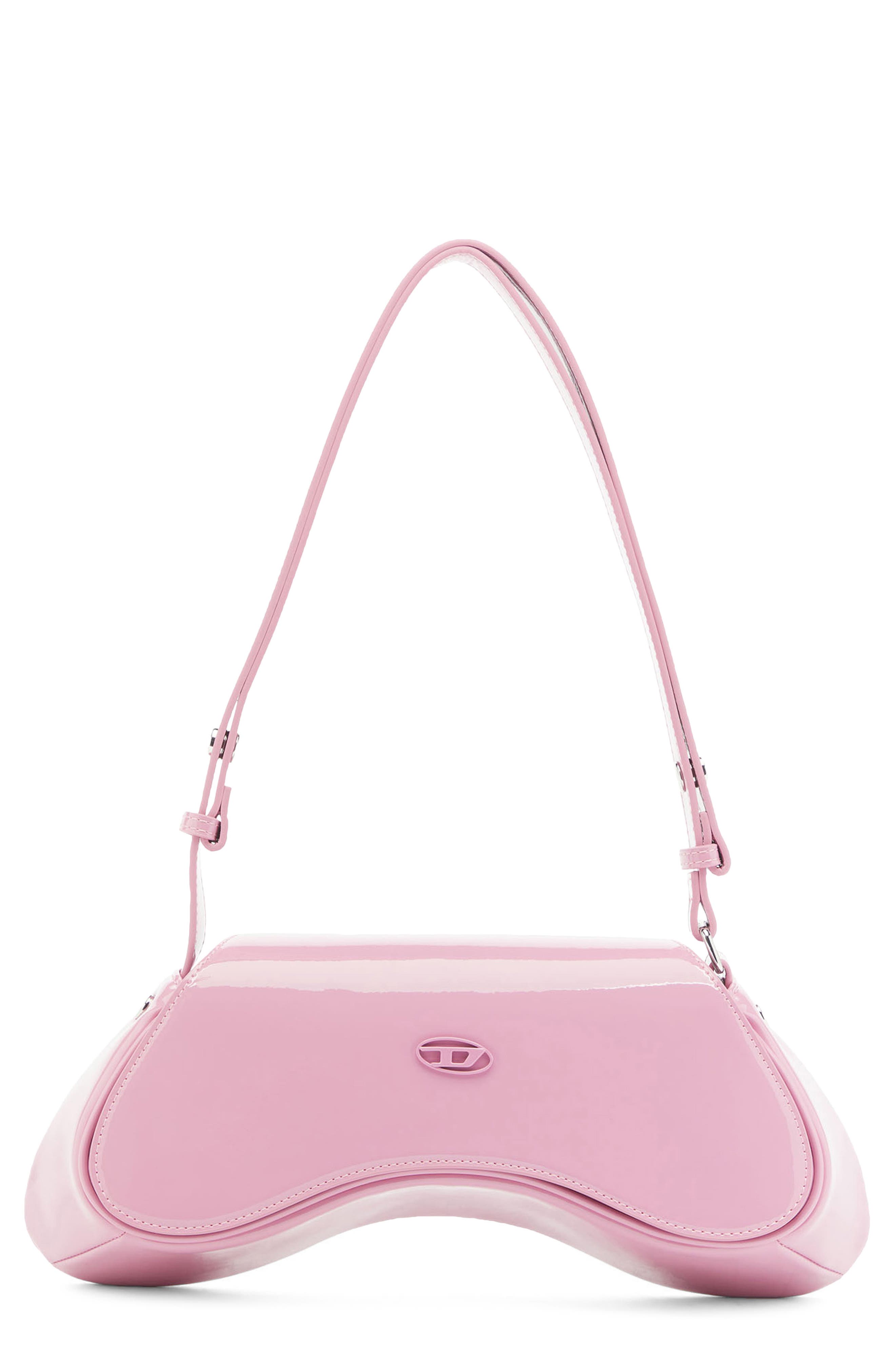 Play Play Faux Leather Crossbody Shoulder Bag, Main, color, ROSE