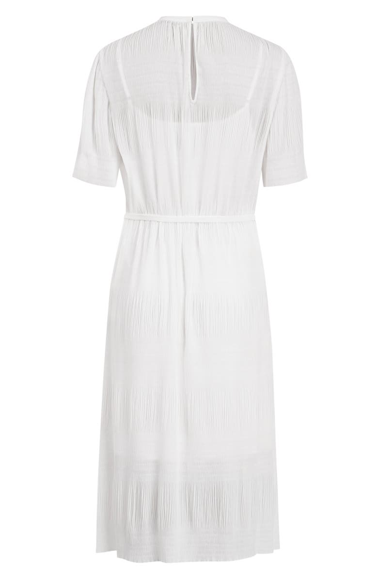 AllSaints Kano Short Sleeve A-Line Dress, Alternate, color, 