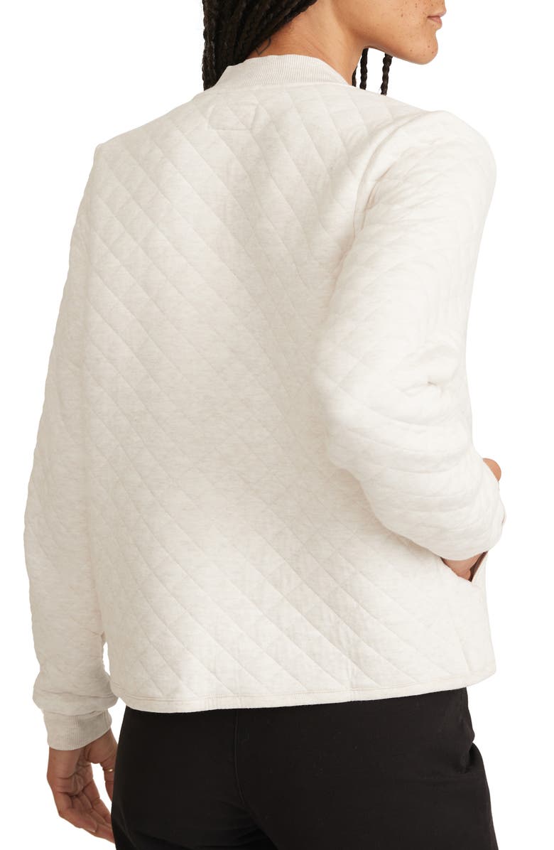 Marine Layer Corbet Quilted Bomber Jacket, Alternate, color,