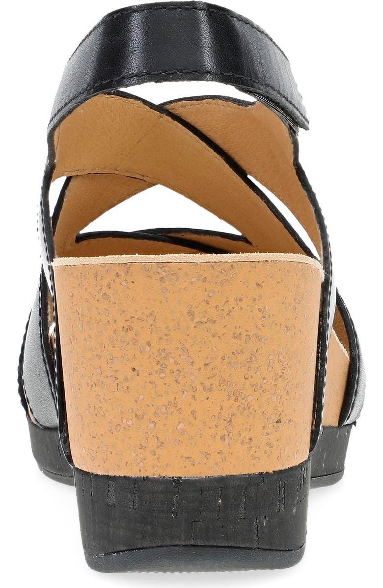 Dansko Shyla Slingback Wedge Sandal, Alternate, color,