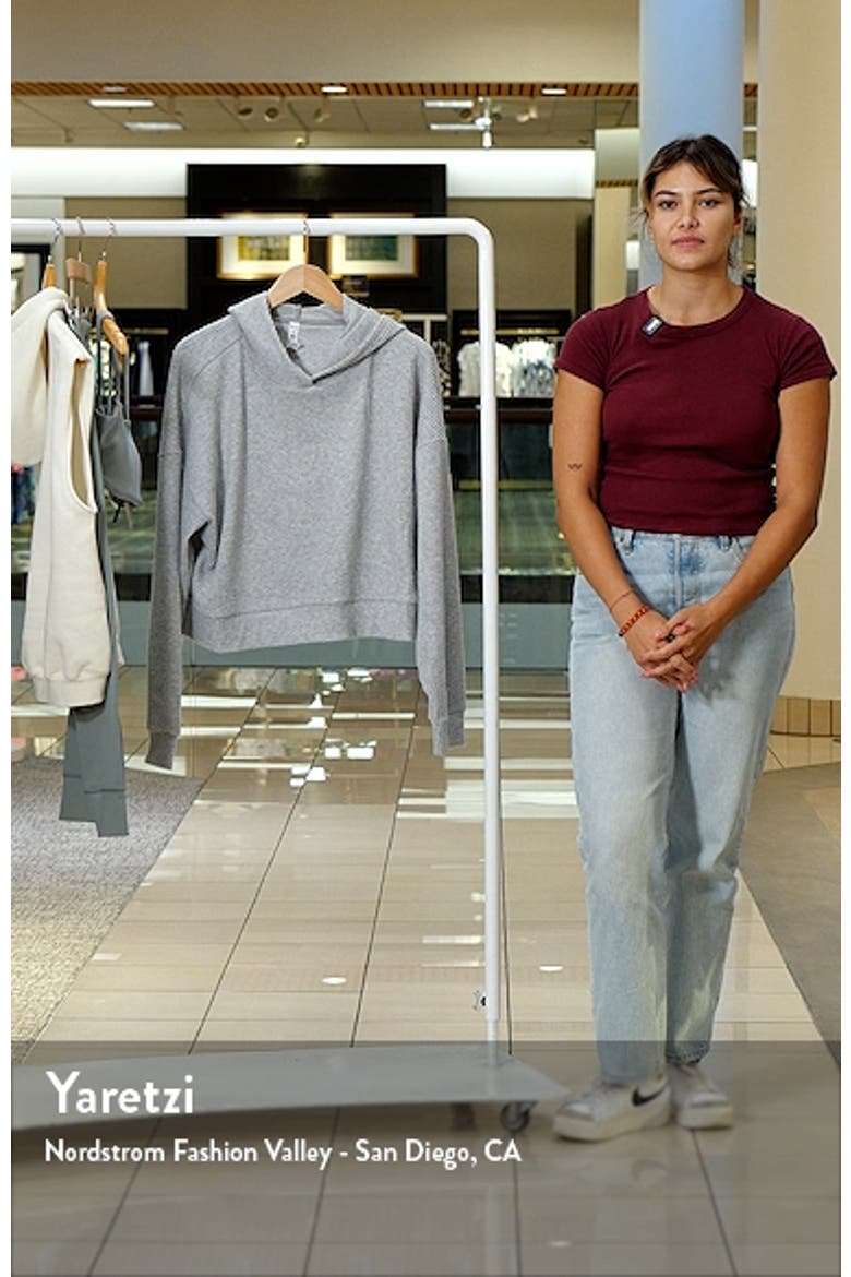 Muse Rib Crop Hoodie video