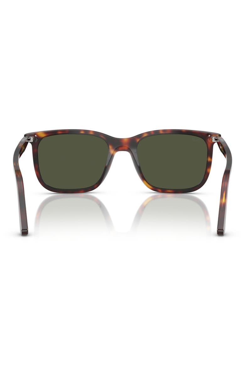 53mm Rectangular Sunglasses, Alternate, color, HAVANA