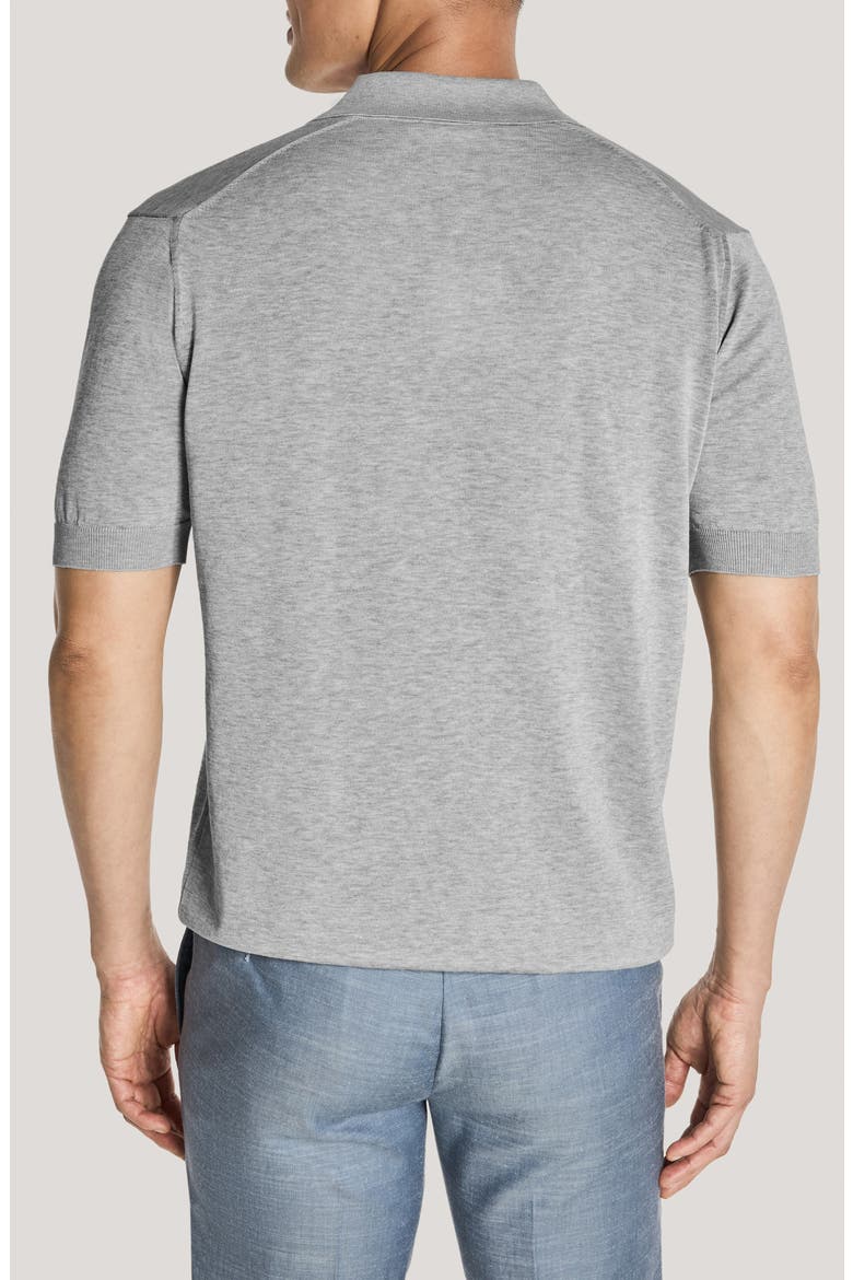 Johnny Collar Polo, Alternate, color, LIGHT GREY