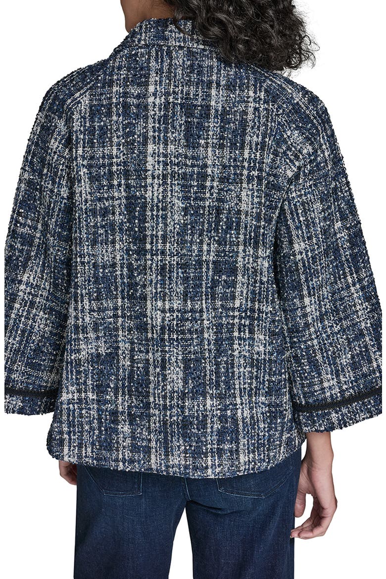 Tweed Capelet, Alternate, color, BLUE MULTI