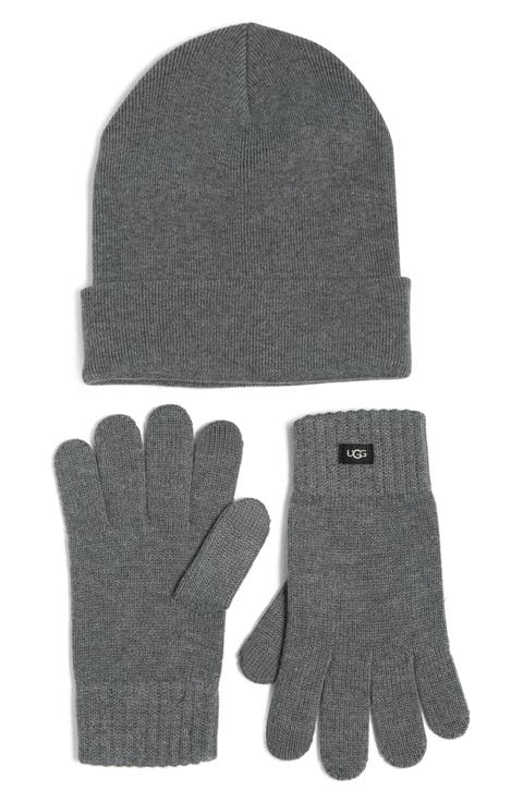 Knit Beanie & Tech Gloves Set