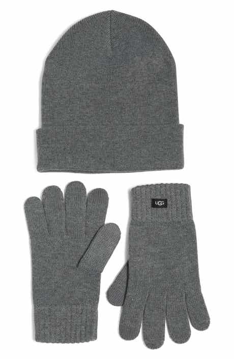 UGG® Knit Beanie & Tech Gloves Set
