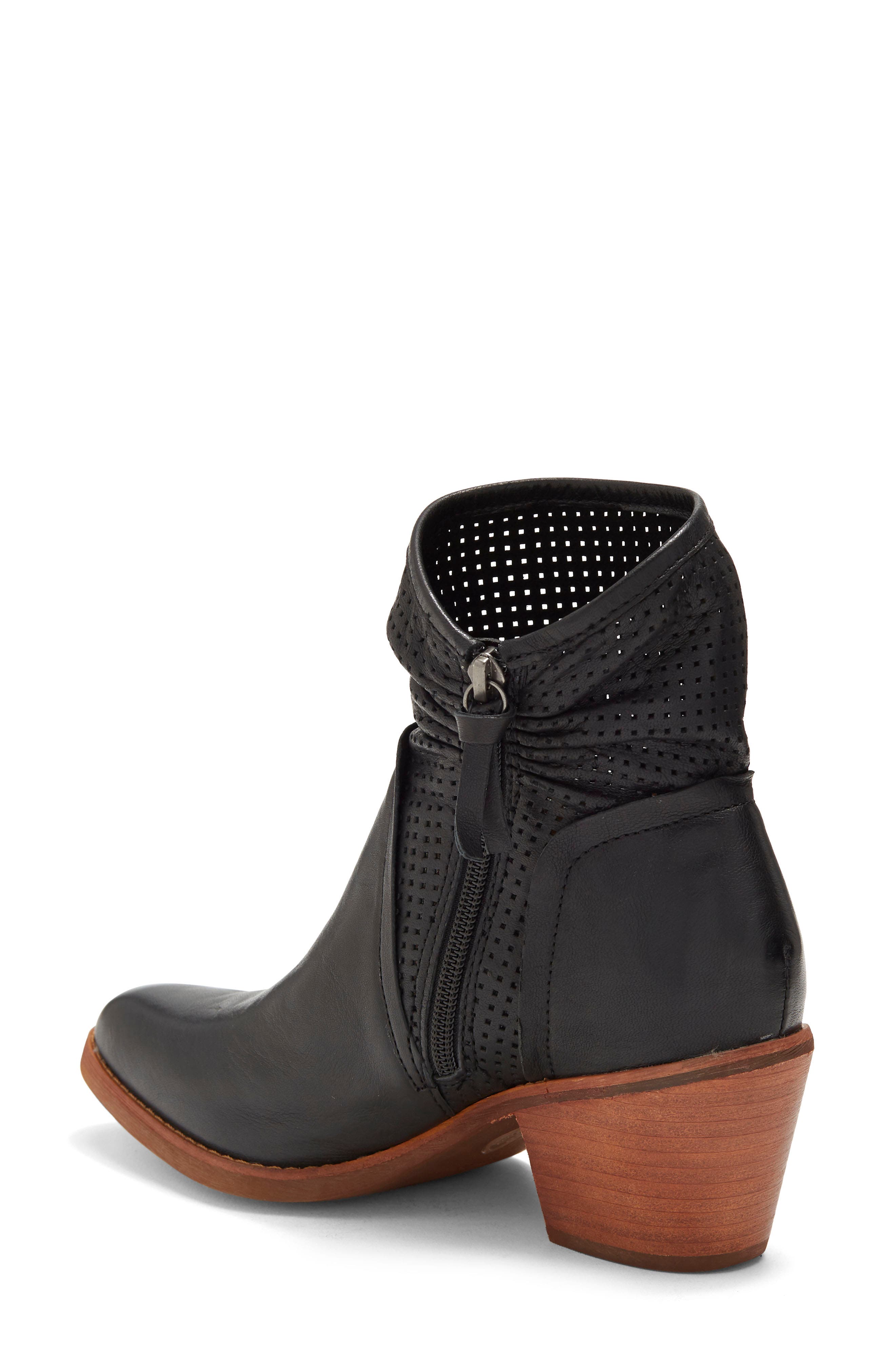 Söfft Abeena Perforated Boot, Alternate, color, Black