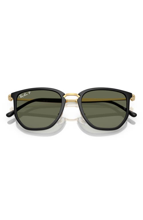 Ray Ban Ray-ban 53mm Polarized Irregular Sunglasses