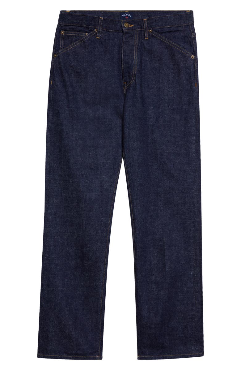 Noah Selvedge Bootcut Jeans, Main, color, Indigo