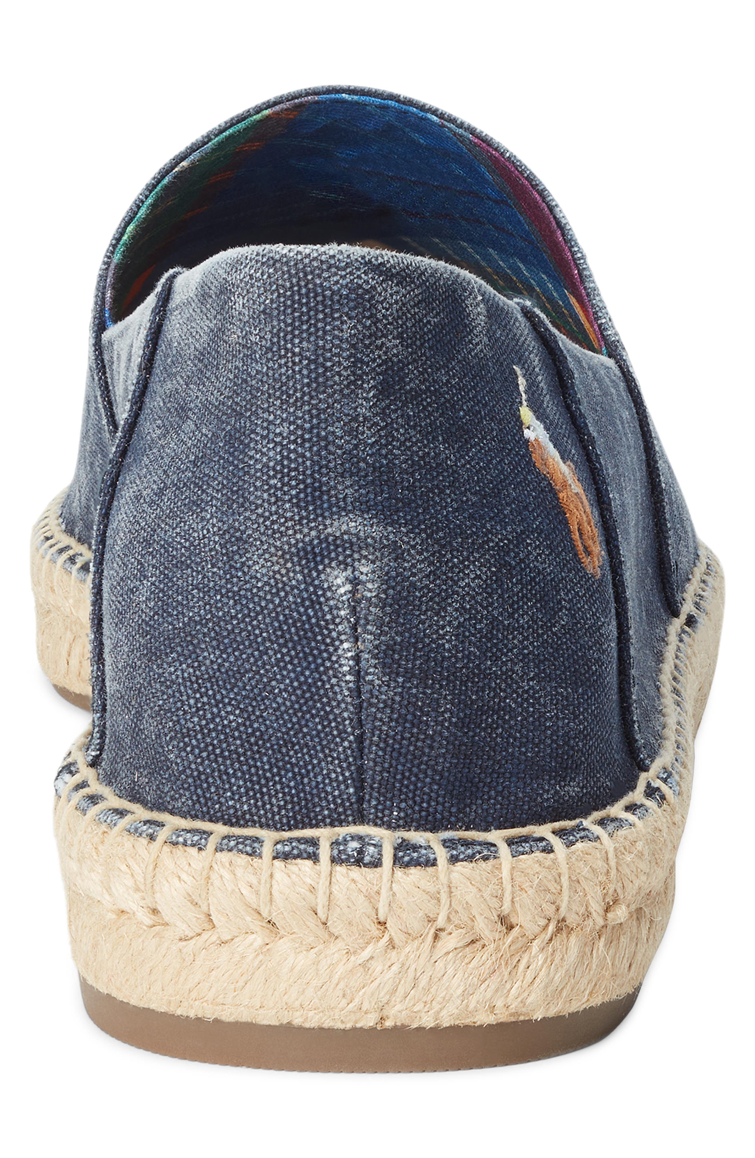 Cevio Espadrille Slip-On Shoe, Alternate, color, NAVY