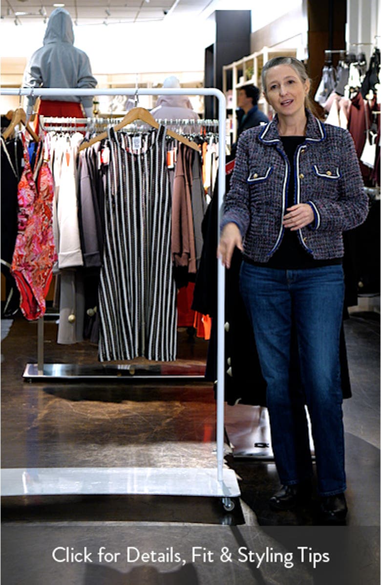 Cabo Stripe Sheer Cover-Up Minidress, sales video thumbnail