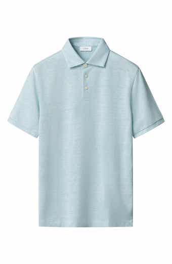Linen & Cotton Fine Knit Polo