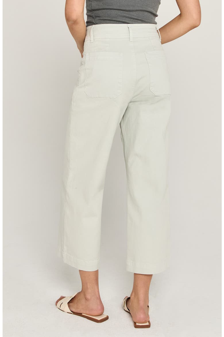 Gemma Stretch Cotton Crop Pants, Alternate, color, CRYSTAL