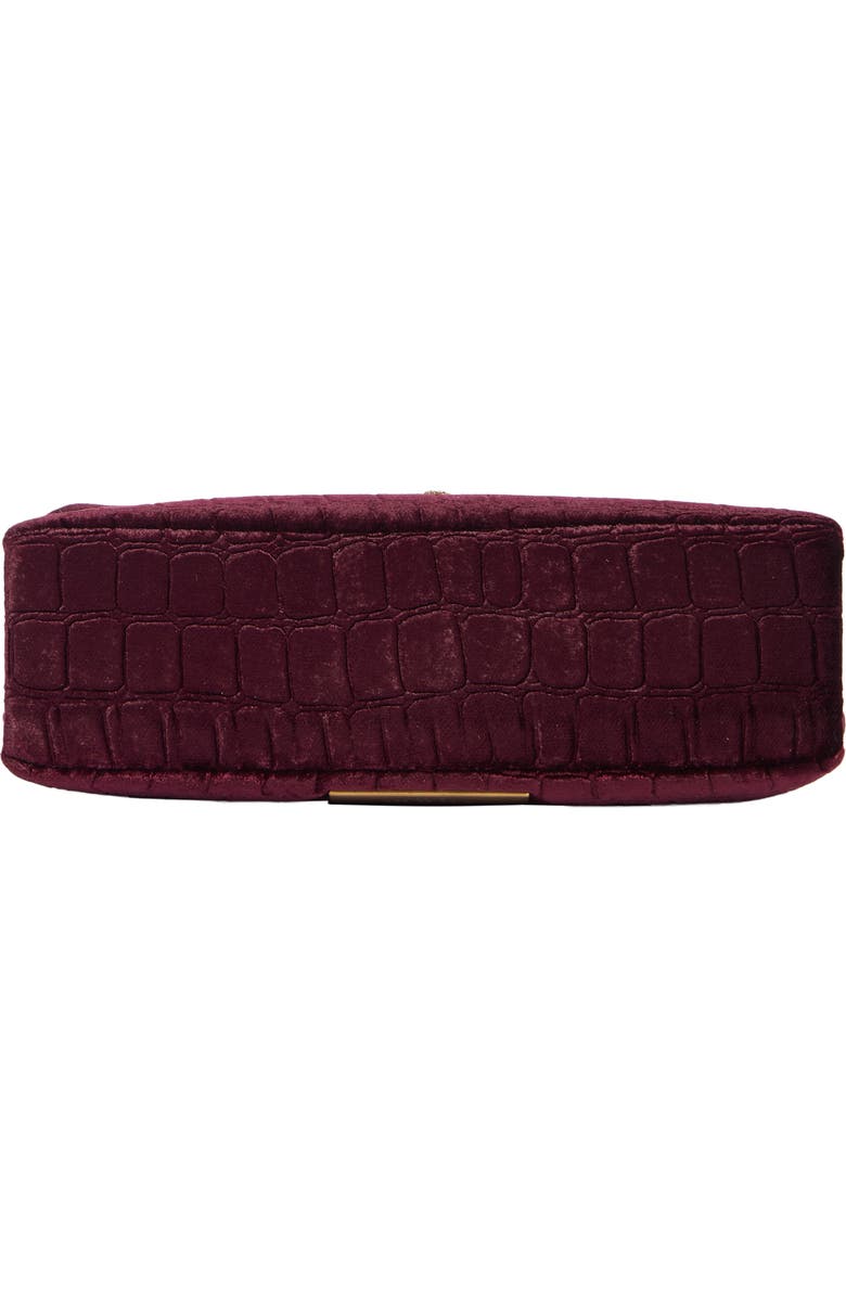 Kurt Geiger London Mini Kew Crossbody Bag, Alternate, color, Wine