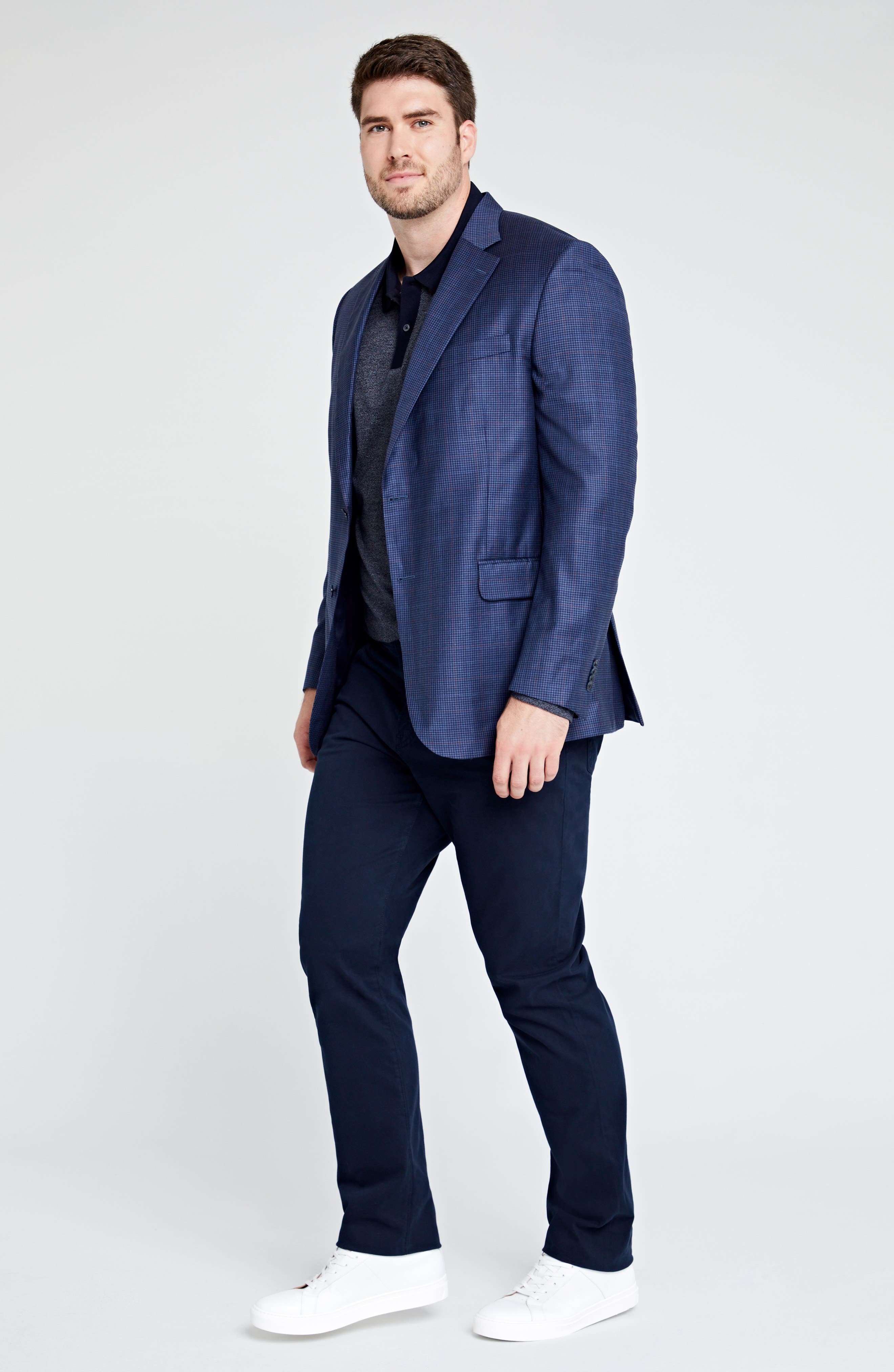 Мужские AG Everett Stretch Sateen Slim Straight Pants — фото 8