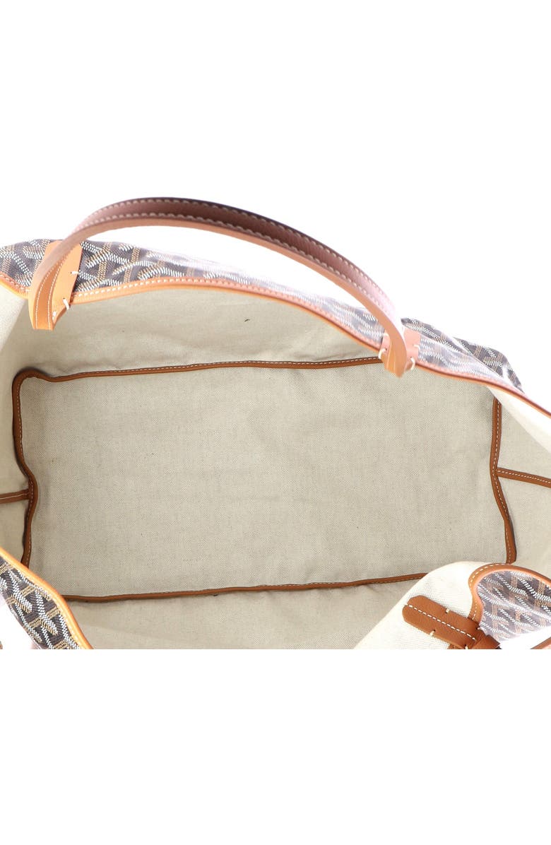 Pre-Owned Goyard Saint Louis Tote Coated Canvas GM, Alternate, color, Brown