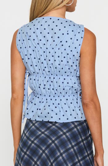 Endless Summers Tie Side Sleeveless Top