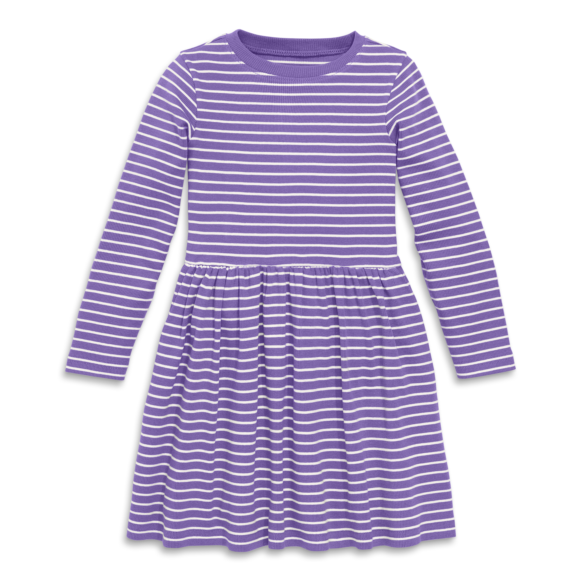 Violet Ivory Stripe