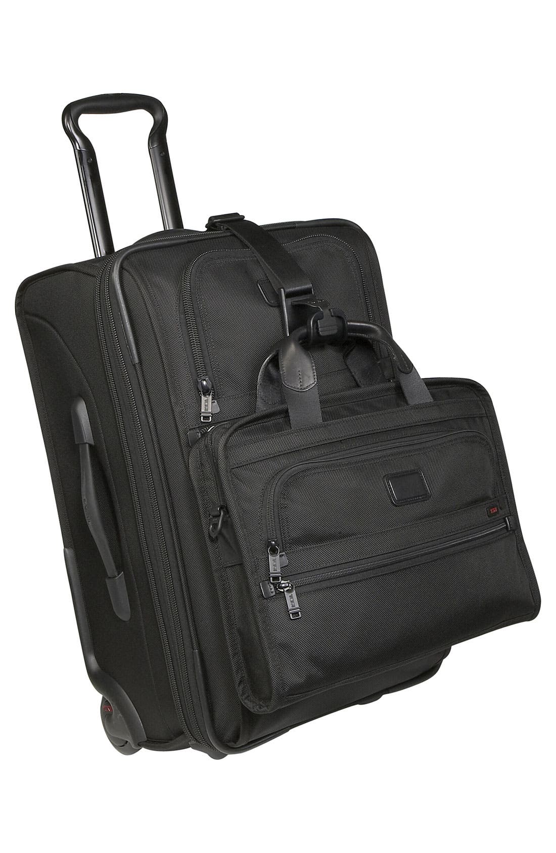 TUMI 'Alpha' Frequent Traveler Zippered Expandable Carry-On, Alternate, color, 