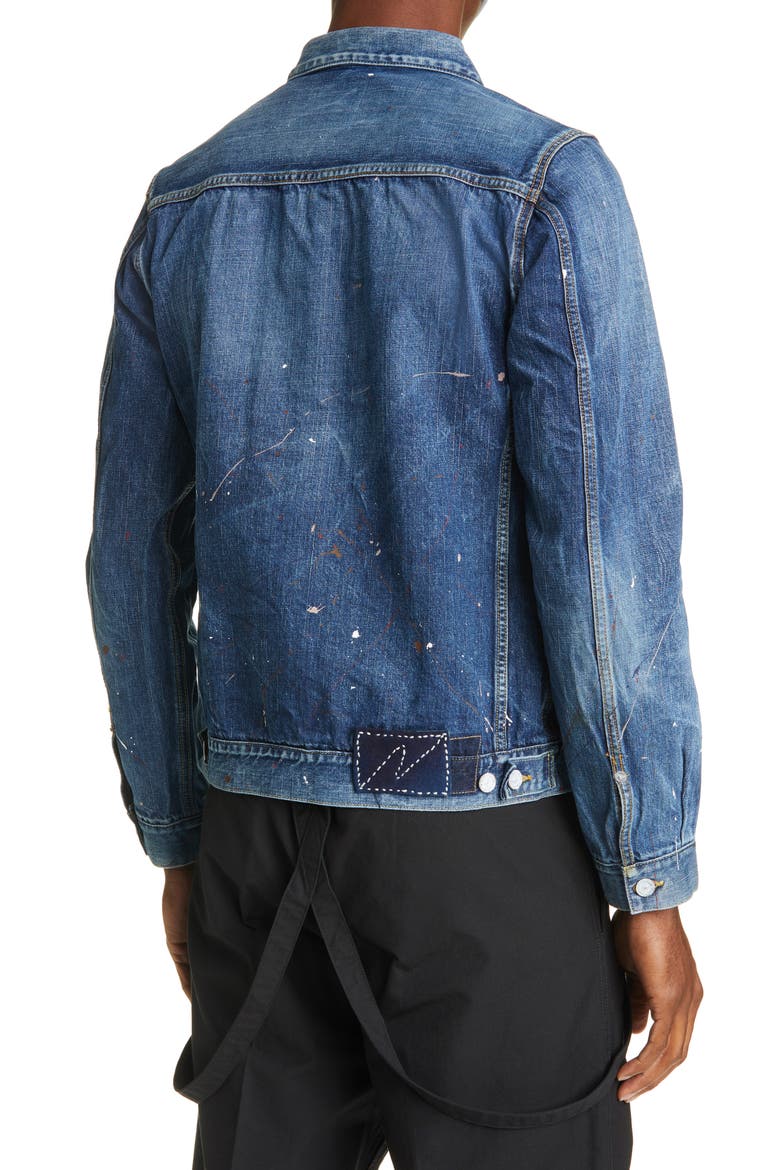 SS 101 Dry Damaged 999 Denim Jacket, Alternate, color, N/A