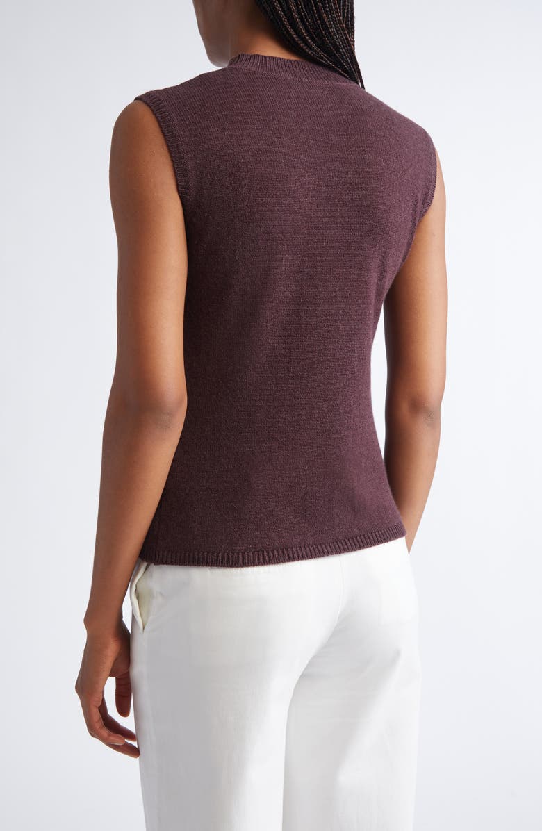 Eleventy Cashmere Sweater Vest, Alternate, color, 167 Bordeaux
