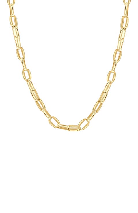 14k Gold Women's 24" Chain Necklace 34 Grams 8mm Thick