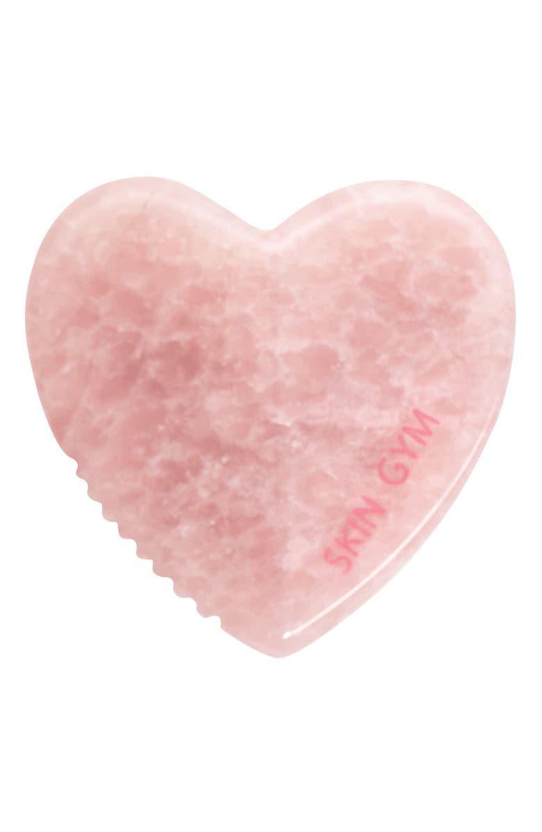 Skin Gym Rose Quartz Lovey Gua Sha Tool, Main, color, 
