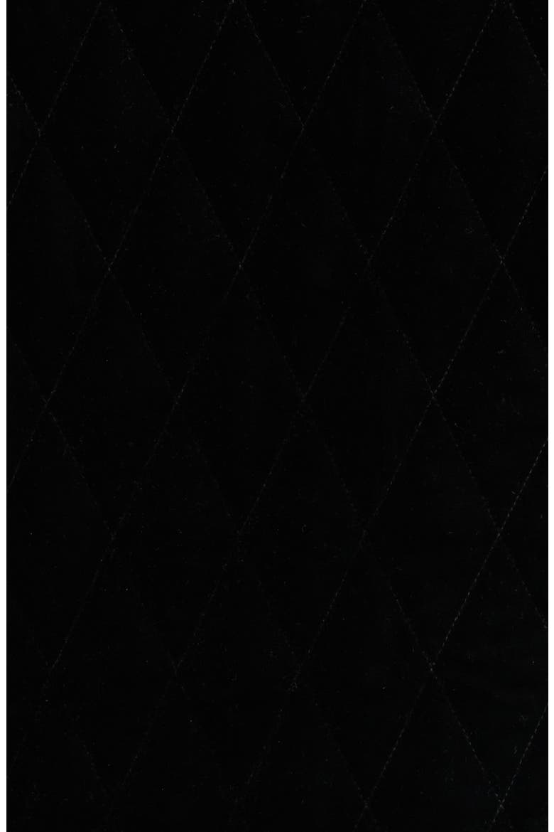 Kiko Quilted Velvet Jacket, Alternate, color, BLACK VELVET