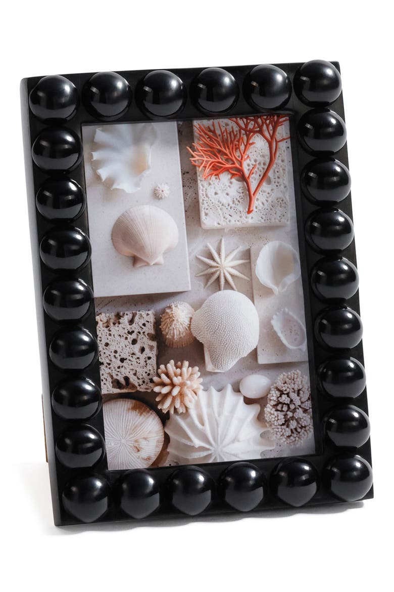 Vienna Ball Resin Photo Frame, Main, color, BLACK