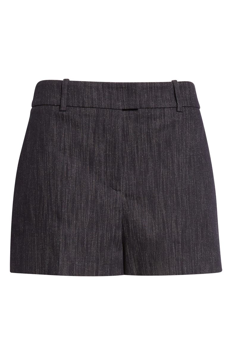 Eleventy Sequin Cotton Blend Tweed Shorts, Alternate, color, 