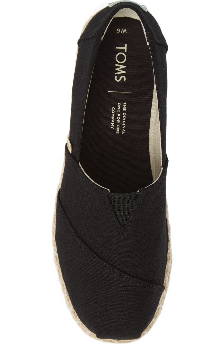 TOMS Alpargata Platform Sneaker, Alternate, color,