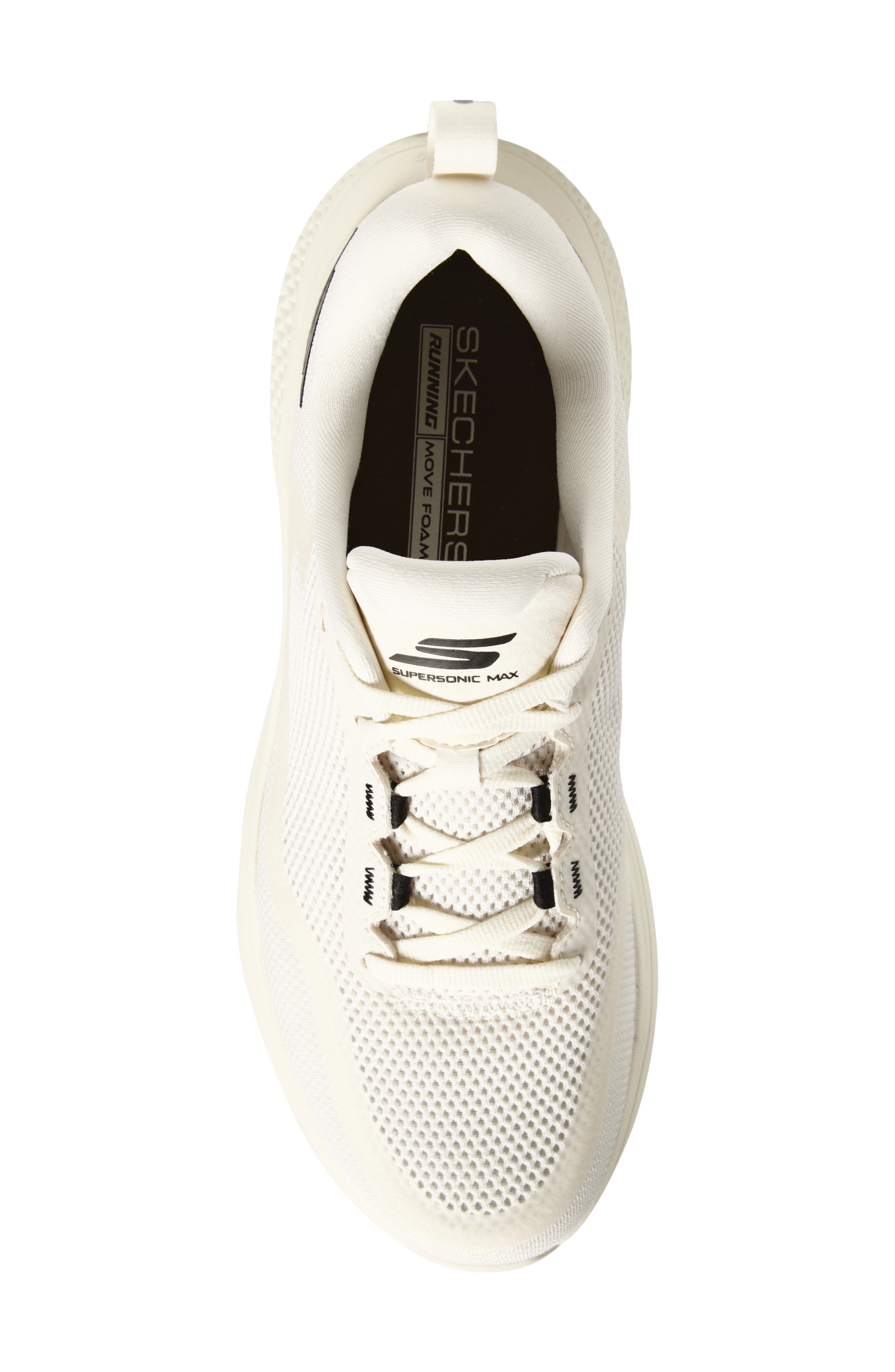 GO RUN Supersonic Max Running Shoe, Alternate, color, NATURAL