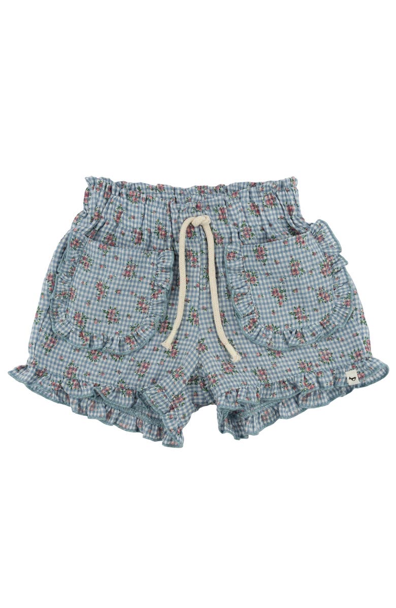 oh baby! Dahlia Libby Ruffle Short, Main, color, Denim