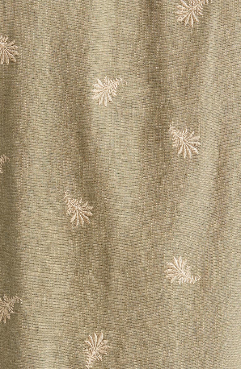 Treasure & Bond Regular Fit Embroidered Camp Shirt, Alternate, color, 