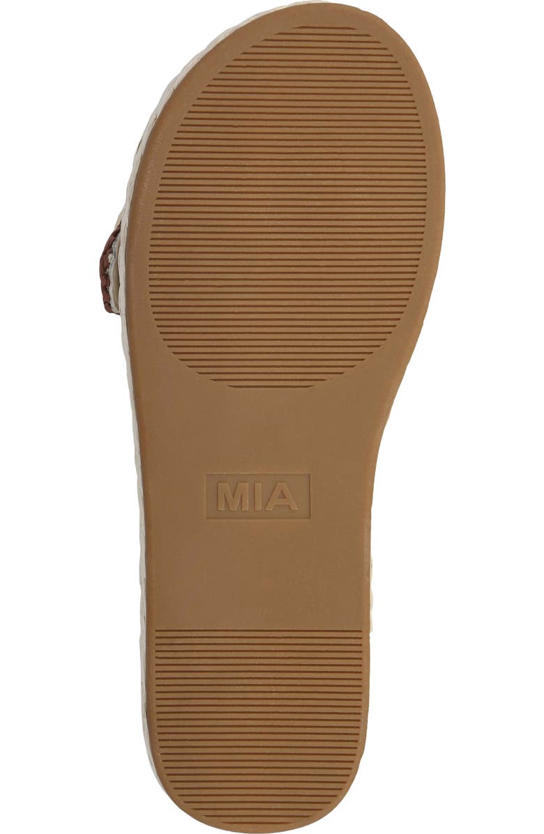 MIA Sabriel Slide Sandal, Alternate, color, Bone/ Cognac