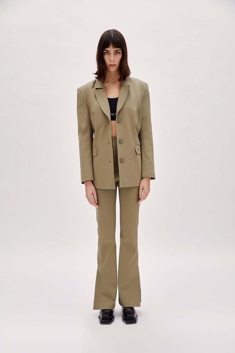 Cotton Classic Blazer, Alternate, color, Chino Green