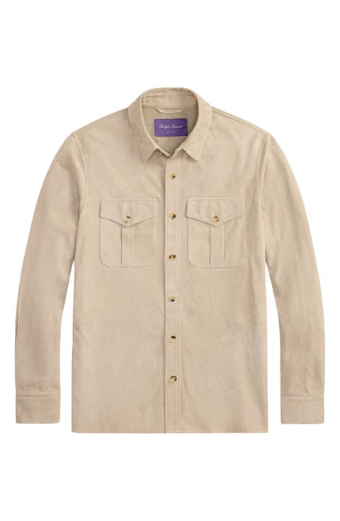 Barron Desert Fade Suede Shirt Jacket