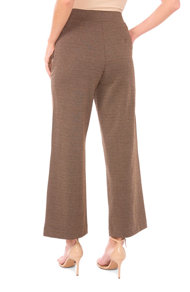Vince Camuto Pintuck Pleat Wide Leg Pants, Alternate, color, Foxtrot