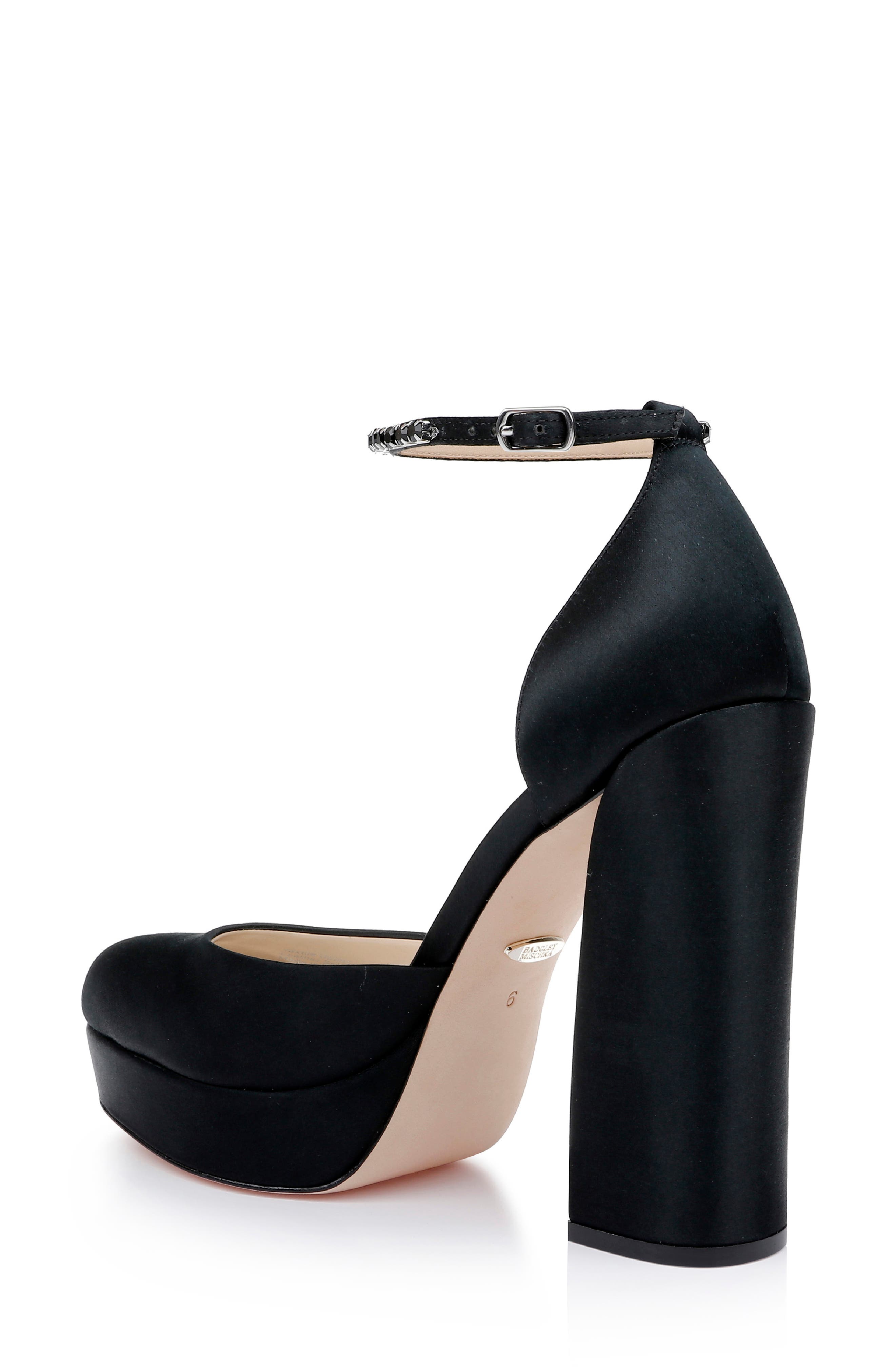 Badgley Mischka Collection Felixa Ankle Strap Platform Sandal, Alternate, color, 