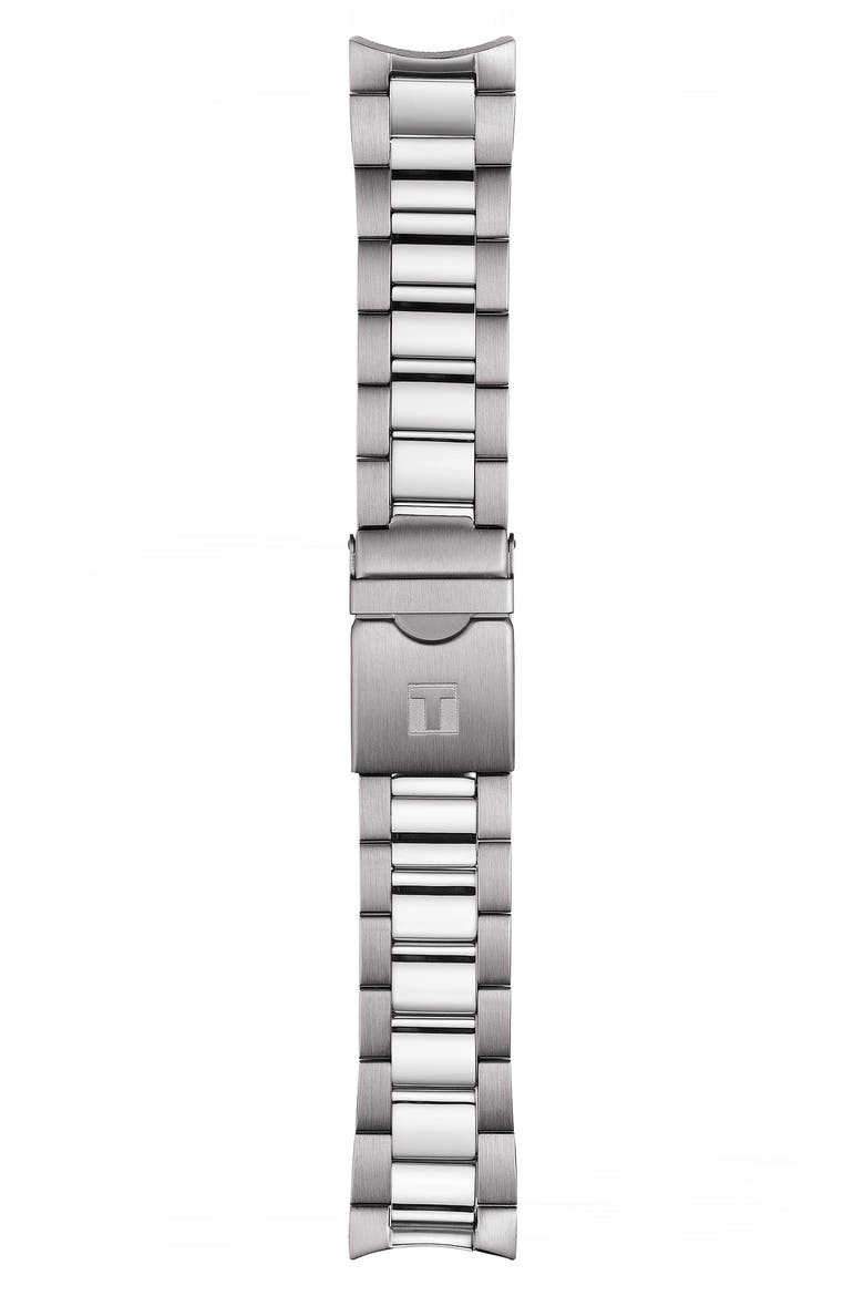 Seastar 1000 Chronograph Bracelet Watch, 45.5mm, Alternate, color, SILVER/ GREY/ BLUE